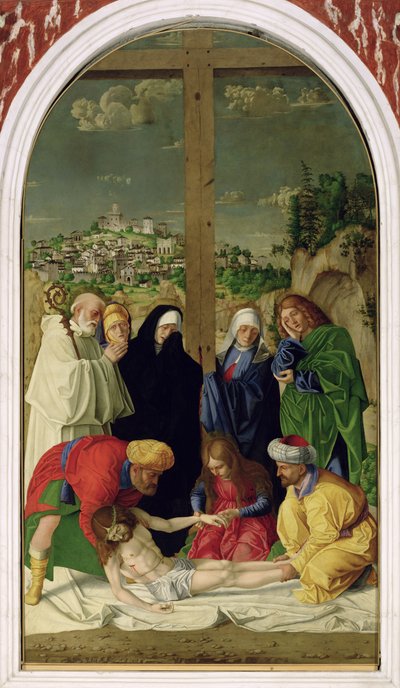 La deposizione, 1490 da Gerolamo dai Libri